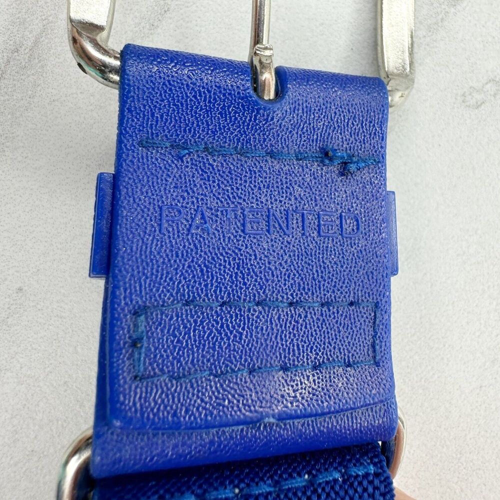 Adidas Blue Stretch Baseball Belt Youth One Size OS - Picture 8 of 12